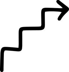 Hand Drawn Arrows icon. vector.