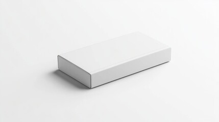 Blank box for product packaging mockup.