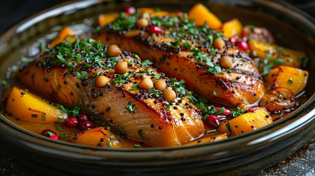 Moroccan Boulfaf for Eid Al-Adha  HD 8K wallpaper Photographic Image