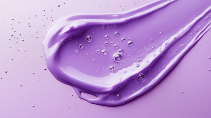 cosmetic liquid, purple liquid, splash, liquid surface