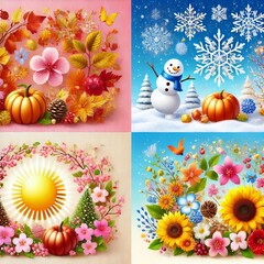 Obraz premium Offer Seasonal Content