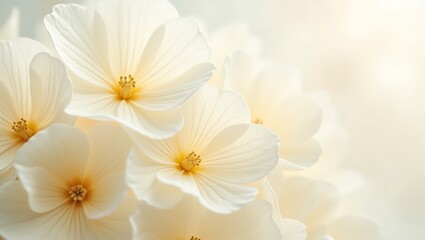 Nature abstract of flower petals, beige transparent leaves with natural texture as natural background or wallpaper. Macro texture, neutral color aesthetic photo with veins of leaf, botanical design.