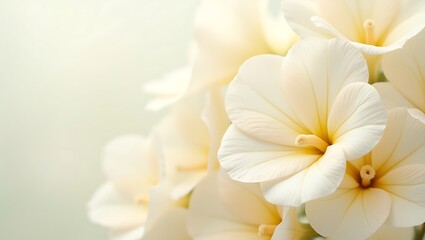 Obraz premium Nature abstract of flower petals, beige transparent leaves with natural texture as natural background or wallpaper. Macro texture, neutral color aesthetic photo with veins of leaf, botanical design.