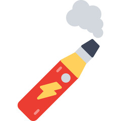 Electronic Cigarette Vector Icon