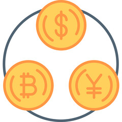 Currency Exchange Vector Icon