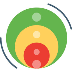 Venn Diagram Vector Icon