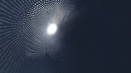 Abstract tunnel light data background