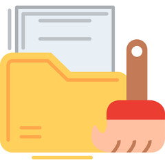 Data Cleaning Vector Icon