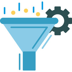 Filtering Vector Icon