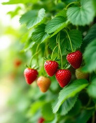 Sun-Kissed Strawberry Delight: A Harvest of Freshness and Natural Sweetness