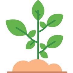 Sprout Vector Icon