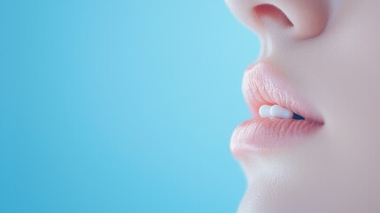 Obraz premium A close up shot of a homeopath hands gently placing a single homeopathic pill on a patient tongue, symbolizing individualized and personalized care.