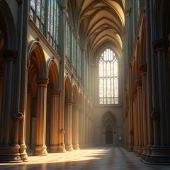 Fototapeta premium interior of the cathedral of st john the baptist