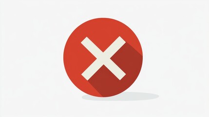 Obraz premium Check mark icon button set. Check box icon with right and wrong buttons and yes or no checkmark icons in green tick box and red cross. Isolated checkmark symbol, right and wrong sign concept.