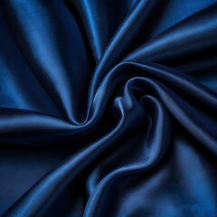 Obraz premium blue satin fabric