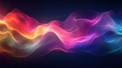 Obraz premium Abstract colorful wave energy flow.