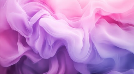 Obraz premium Soft gradient heart background blending pink and purple hues, ideal for elegant, romantic designs.