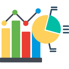 Bar Chart Vector Icon