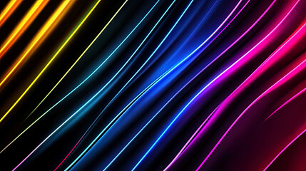Neon Optical Fiber