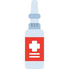 Nasal Spray Vector Icon