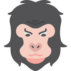 Gorilla Vector Icon