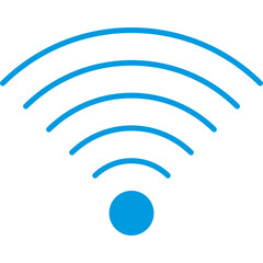 Signal on User Vector Icon