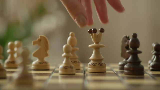 Queen Gambit Move in Chess Game