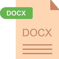 DOCX Vector Icon