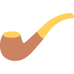 Smoking Pipe Vector Icon