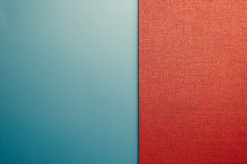 Fototapeta premium Red and blue background. Generative AI