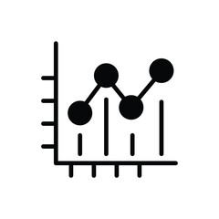 Chart vector icon