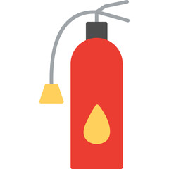 Unique Fire Extinguisher Vector Icon
