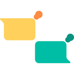 Chatting Vector Icon