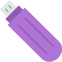 USB Drive Vector Icon