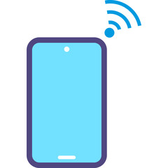 Connected Device Vector Icon