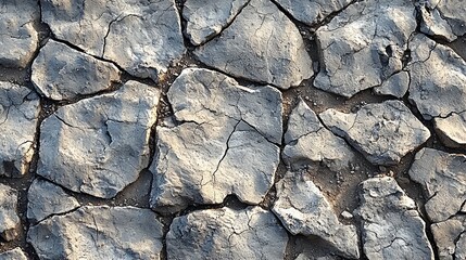 Dry cracked earth, arid land, drought texture, environmental background, nature backdrop