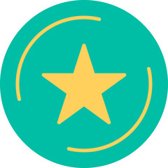 Unique Favorite Vector Icon