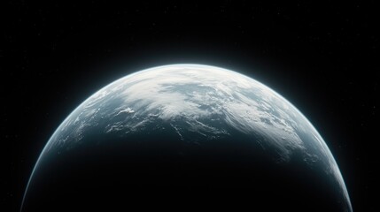 Fototapeta premium Earth, space view, clouds, night, planet, background, environmental, global