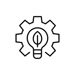 Bioengineering outline icons, minimalist vector illustration ,simple transparent graphic element .Isolated on white background