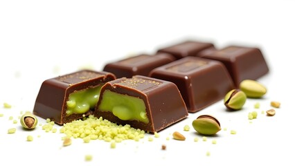 "Decadent Chocolate Temptations: Dark, Milk, and White Chocolate Sweets"







