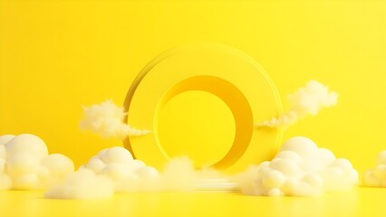 "Clear Blue Skies: Beautiful Cloudscapes, Sunlight, and Fresh Summer Vibes"