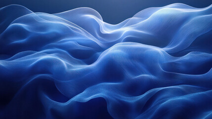 Obraz premium Blue backgrounds featuring flowing lines resembling underwater currents