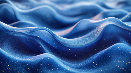 Obraz premium Blue backgrounds with soft ripple effects evoking the calm of still water