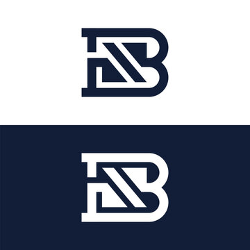 Stock logo letters BN or NB.