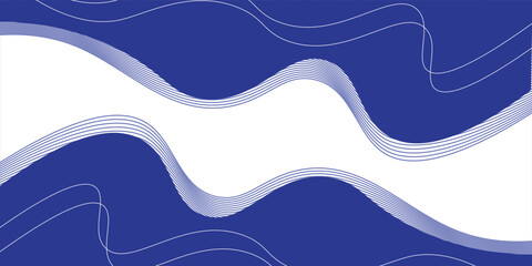 blue abstract background vector with wave line. vektor