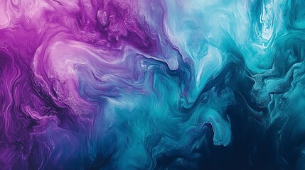Bright abstract gradient with purple and teal hues, softly glowing and blending, creating a vibrant and dynamic atmosphere