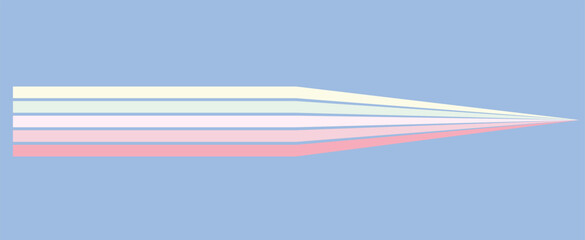Abstract background of rainbow Wavy Line design pink shades. Vector pattern ready to use for cloth, textile.