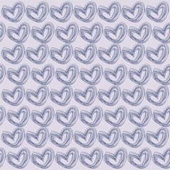 Fun seamless pattern of isolated illustrations in modern style. Digital illustration for wrapping paper, wallpaper, scrapbooking, advertising and branding.