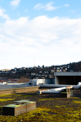 Fototapeta premium Über den Dächern