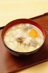 豚汁　和食